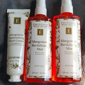 EMINENCE (2) Mangosteen Revitalizing Mist (1) Mangosteen Replenishing Hand Cream